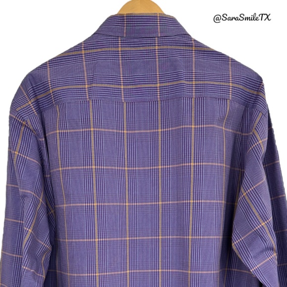 ALAN FLUSSER Colorful Plaid Long Sleeve Button Down Shirt - Picture 7 of 12